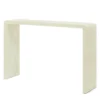 Made Goods Harlow Narrow Console Ivory Faux Shagreen New Arrivals