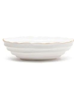 Made Goods Hetty Bowl White And Gold