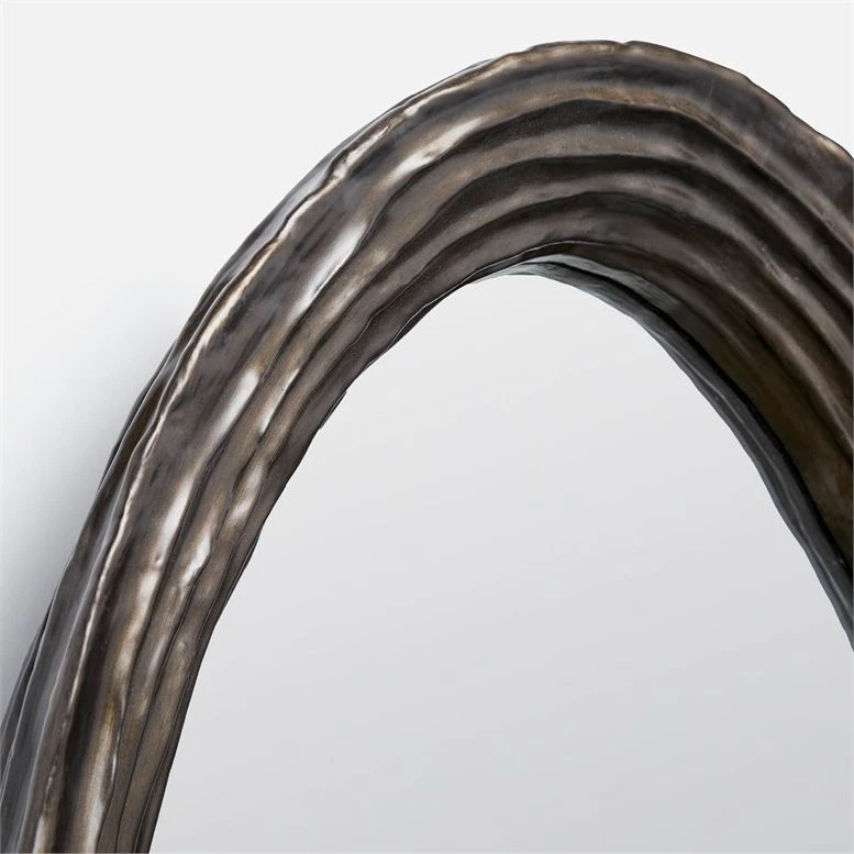 Made Goods New Arrivals Hetty Oval Mirror Rustic Bronze Resin 3 Made Goods New Arrivals Hetty Oval Mirror Rustic Bronze Resin