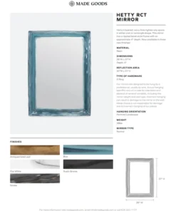 Made Goods Hetty Rectangular Mirror Smoke 7 Made Goods Hetty Rectangular Mirror Smoke