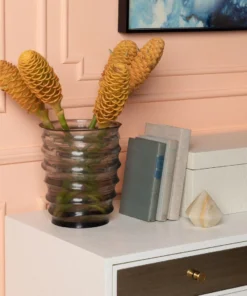 Made Goods Hetty Vase Smoke