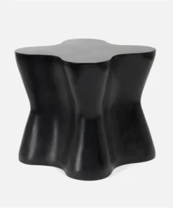 Made Goods Howe Side Table Black Concrete New Arrivals