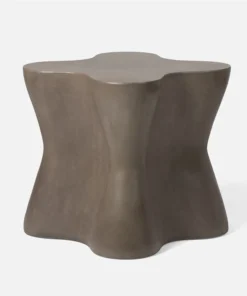Made Goods New Arrivals Howe Side Table Gray Concrete