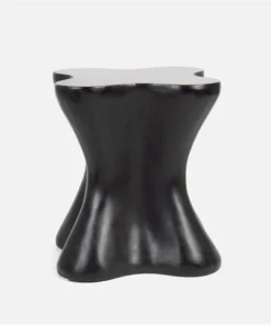 Made Goods New Arrivals Howe Stool Black Concrete