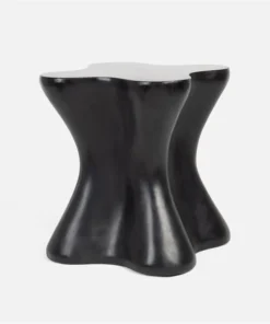 Made Goods New Arrivals Howe Stool Black Concrete