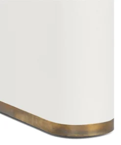 Made Goods Hudson Console Pristine Faux Woven Rattan New Arrivals