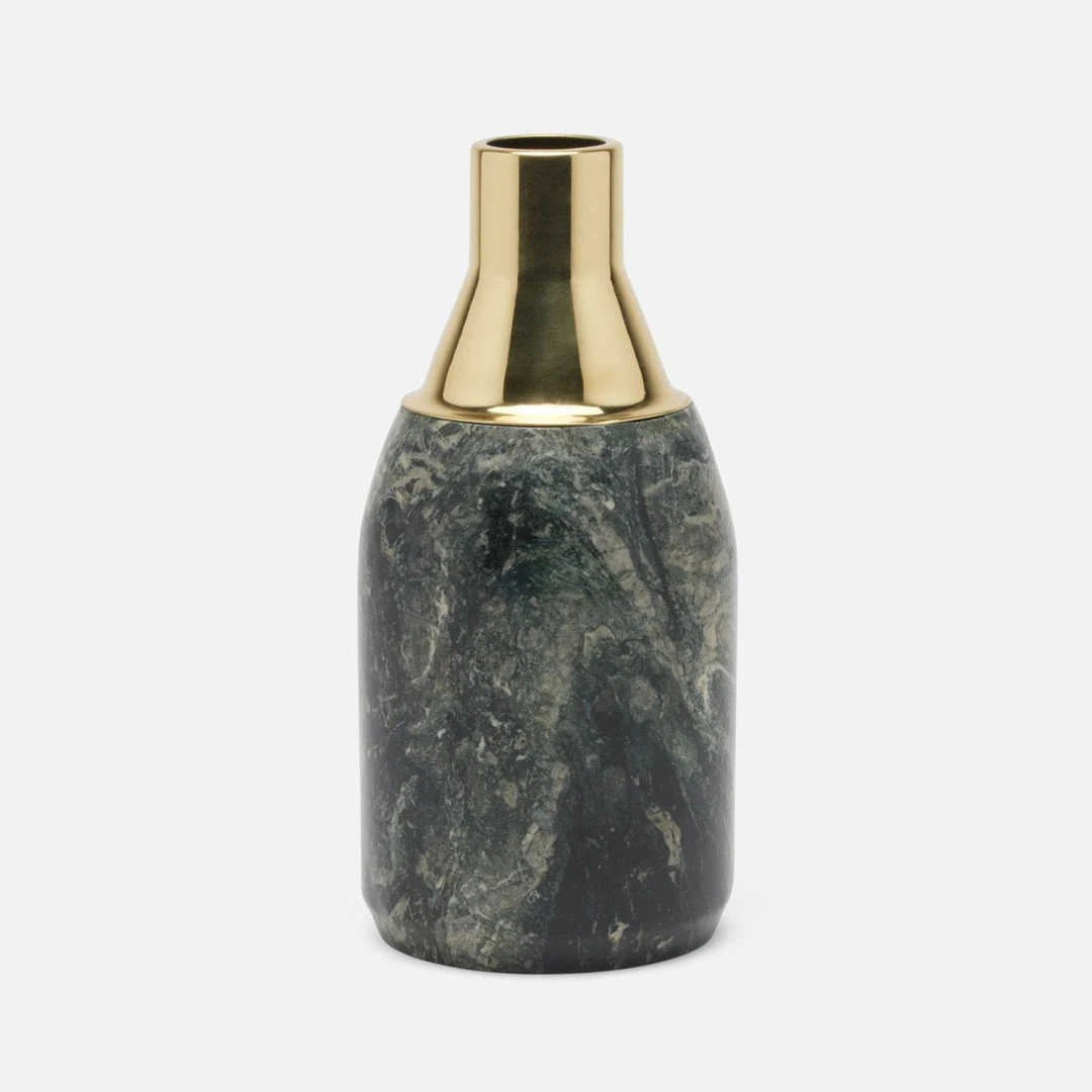 Made Goods Isabis Vase Large Black Marble 1 Made Goods Isabis Vase Large Black Marble