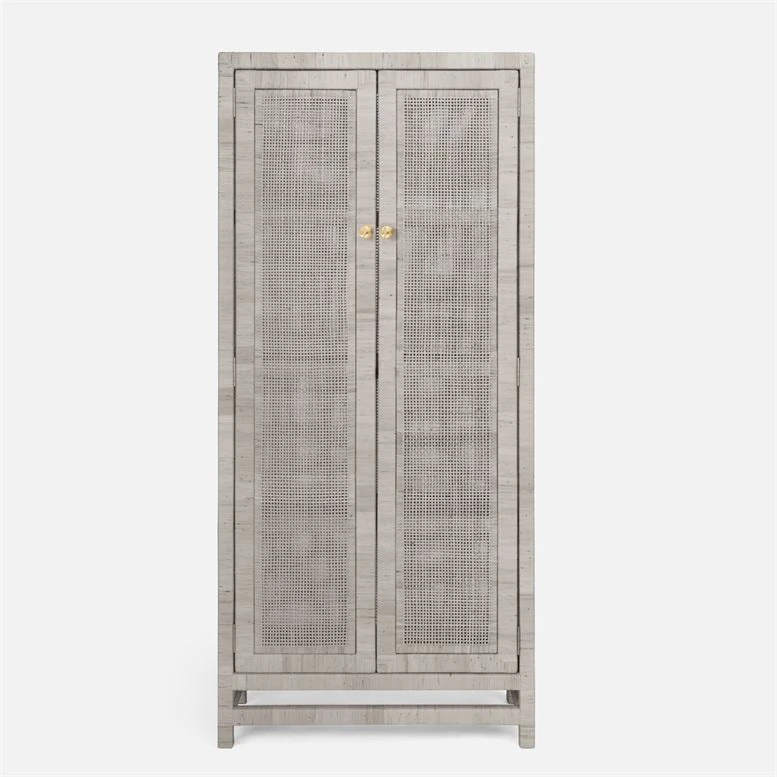 Made Goods Isla Cabinet French Gray Peeled Rattan 1 Made Goods Isla Cabinet French Gray Peeled Rattan