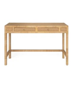 Made Goods New Arrivals Isla Console 48" Natural Peeled Rattan