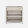 Made Goods New Arrivals Isla Double Nightstand French Gray