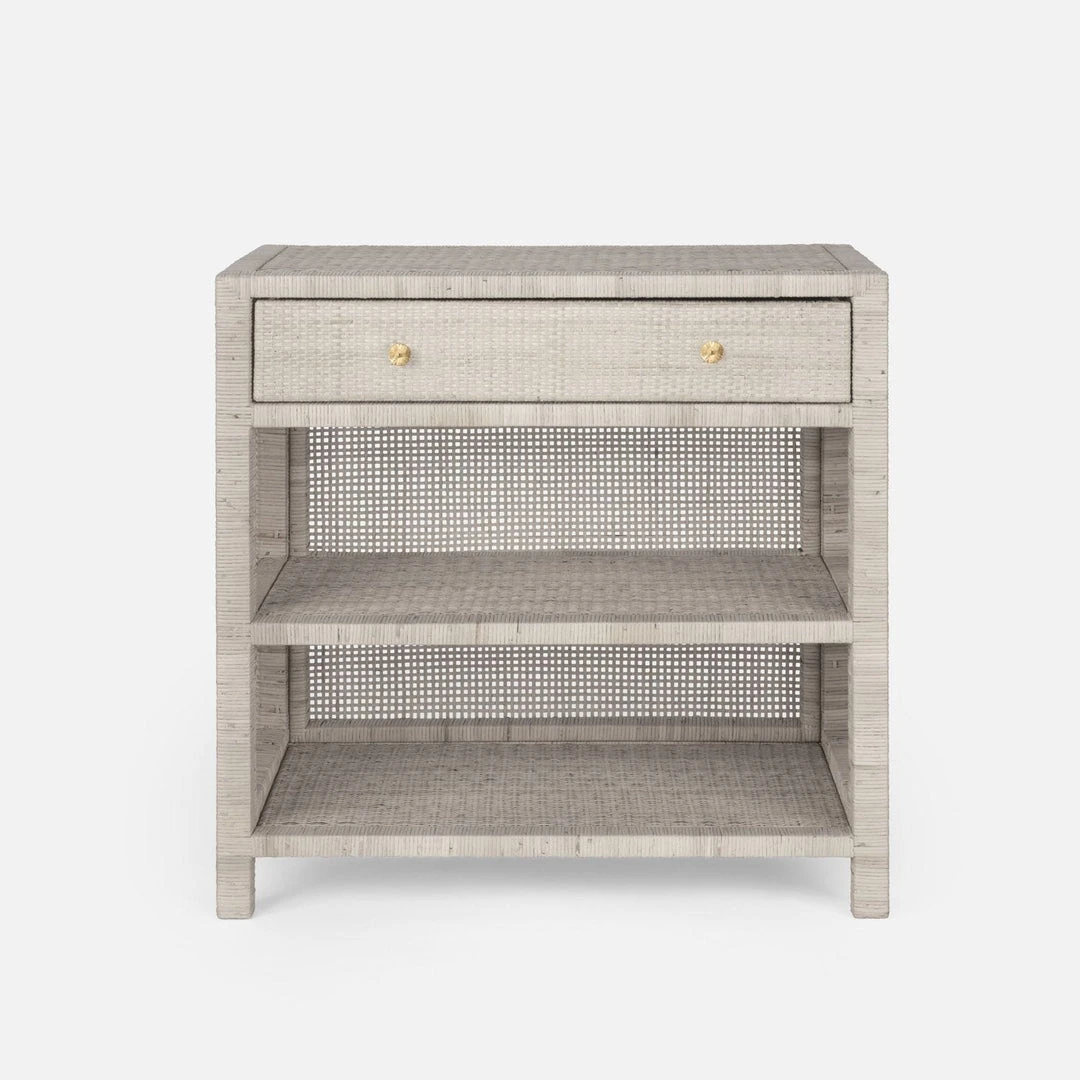 Made Goods New Arrivals Isla Double Nightstand French Gray 1 Made Goods New Arrivals Isla Double Nightstand French Gray