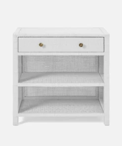 Made Goods New Arrivals Isla Double Nightstand White
