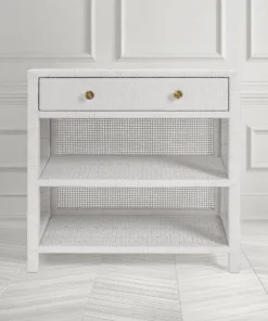 Made Goods New Arrivals Isla Double Nightstand White