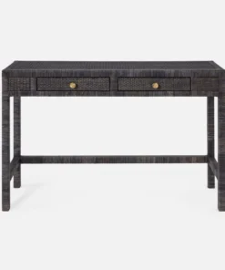 Made Goods Isla Console 48" Smoked Peeled Rattan New Arrivals