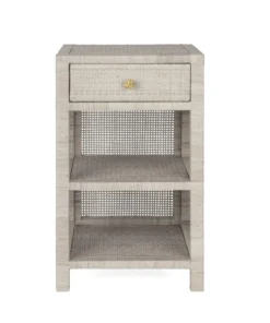 Made Goods Isla Single Nightstand French Gray New Arrivals