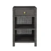 Made Goods Isla Single Nightstand Smoke