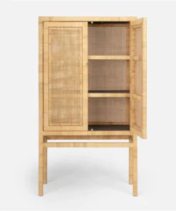 Made Goods New Arrivals Isla Standing Cabinet Natural