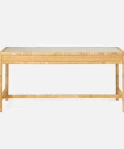 Made Goods Isla 3 Drawer Desk Natural Peeled Rattan 9 Made Goods Isla 3 Drawer Desk Natural Peeled Rattan
