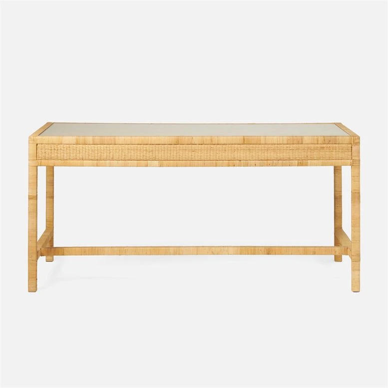 Made Goods Isla 3 Drawer Desk Natural Peeled Rattan 4 Made Goods Isla 3 Drawer Desk Natural Peeled Rattan