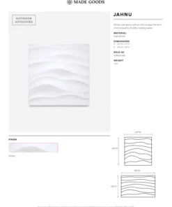 Made Goods Jahnu Wall Art Square