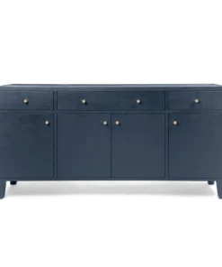 Made Goods New Arrivals Jarin Buffet True Navy Faux Belgian Linen 7 Made Goods New Arrivals Jarin Buffet True Navy Faux Belgian Linen