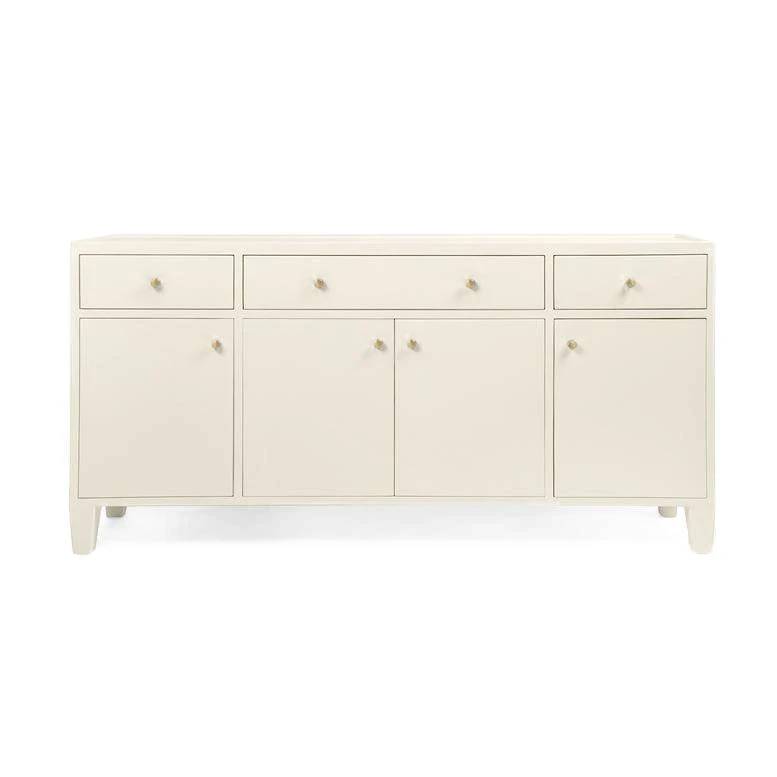 Made Goods New Arrivals Jarin Buffet White Faux Belgian Linen 2 Made Goods New Arrivals Jarin Buffet White Faux Belgian Linen