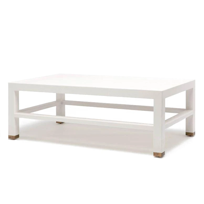 Made Goods Jarin Coffee Table Designer White Faux Belgian Linen New Arrivals 1 Made Goods Jarin Coffee Table Designer White Faux Belgian Linen New Arrivals