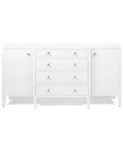 Made Goods Jarin Deep Drawer Buffet Designer White Faux Belgian Linen 8 Made Goods Jarin Deep Drawer Buffet Designer White Faux Belgian Linen