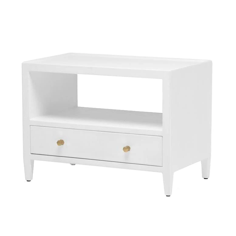 Made Goods Jarin Low Double Nightstand Designer White New Arrivals 1 Made Goods Jarin Low Double Nightstand Designer White New Arrivals