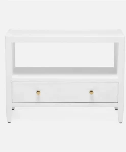Made Goods Jarin Low Double Nightstand Designer White New Arrivals 11 Made Goods Jarin Low Double Nightstand Designer White New Arrivals
