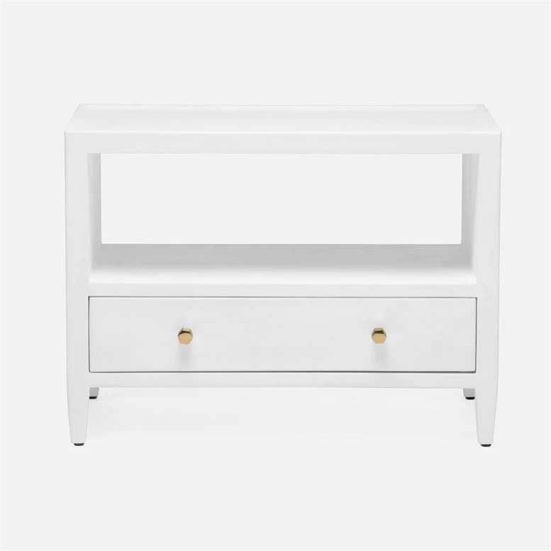 Made Goods Jarin Low Double Nightstand Designer White New Arrivals 3 Made Goods Jarin Low Double Nightstand Designer White New Arrivals