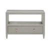Made Goods Jarin Low Double Nightstand Light Gray New Arrivals