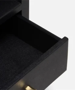 Made Goods Jarin Low Single Nightstand Dark Navy New Arrivals