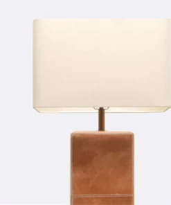Made Goods Jude Lamp Camel Leather New Arrivals