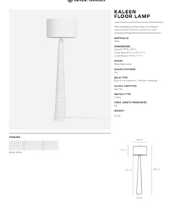 Made Goods New Arrivals Kaleen Floor Lamp 5 Made Goods New Arrivals Kaleen Floor Lamp