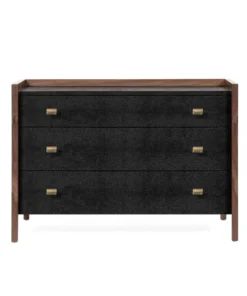 Made Goods New Arrivals Kennedy 48" Dresser Black And Walnut