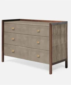 Made Goods Kennedy 48" Dresser Castor Grey And Walnut