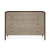 Made Goods Kennedy 48" Dresser Castor Grey And Walnut