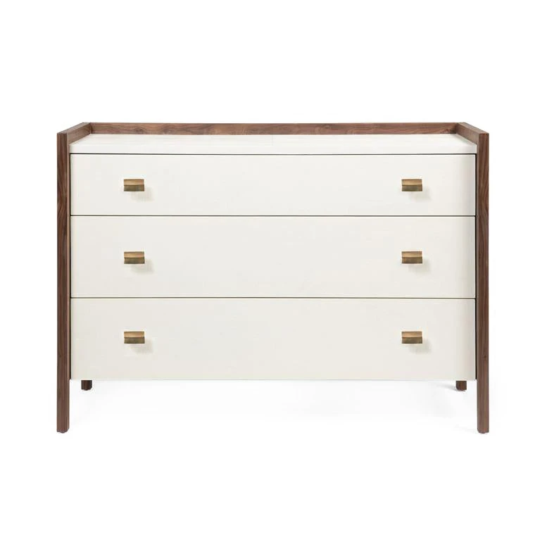 Made Goods Kennedy 48" Dresser Pristine And Walnut 1 Made Goods Kennedy 48" Dresser Pristine And Walnut