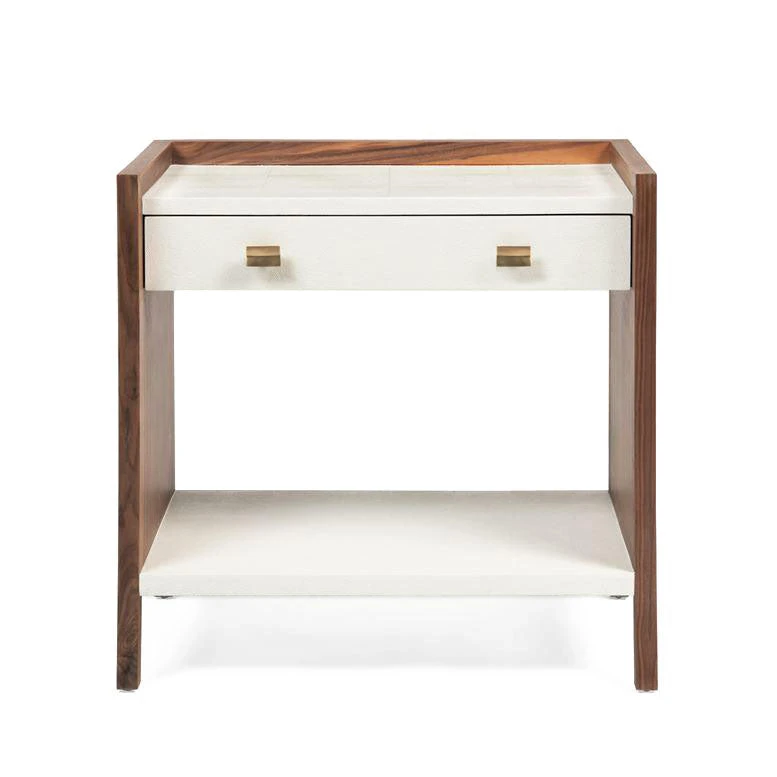 Made Goods New Arrivals Kennedy Double Nightstand Pristine And Walnut 6 Made Goods New Arrivals Kennedy Double Nightstand Pristine And Walnut