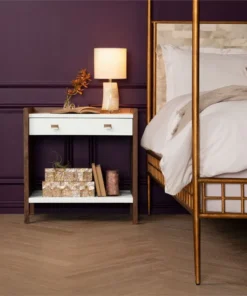 Made Goods New Arrivals Kennedy Double Nightstand Pristine And Walnut 15 Made Goods New Arrivals Kennedy Double Nightstand Pristine And Walnut