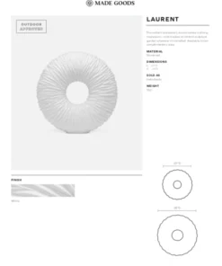 Made Goods Laurent Object White Stone New Arrivals 9 Made Goods Laurent Object White Stone New Arrivals