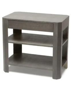 Made Goods New Arrivals Lena Double Nightstand Seal Faux Raffia