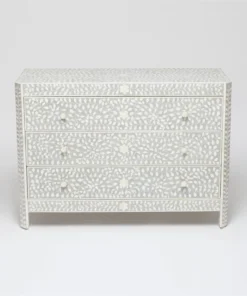 Made Goods Lexi Dresser Natural Bone And Gray Resin