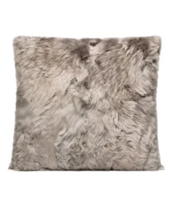 Made Goods Lily Cool Gray Alpaca Pillow Square New Arrivals