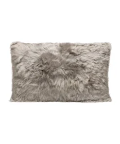 Made Goods Lily Cool Gray Alpaca Pillow Lumbar New Arrivals