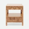 Made Goods New Arrivals Lindsey Mid-Size Nightstand Olive Ash Veneer