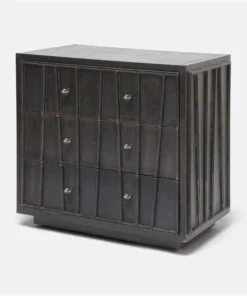 Made Goods Lorenz Double Nightstand Zinc