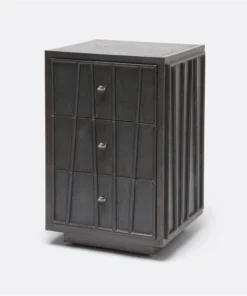 Made Goods New Arrivals Lorenz Single Nightstand Zinc