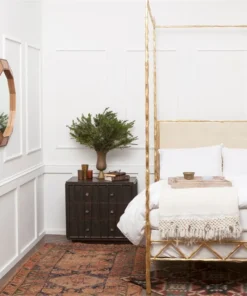 Made Goods Lorenz Double Nightstand Zinc